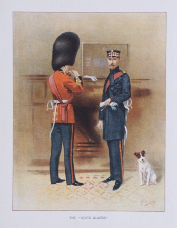 Print of soldiers